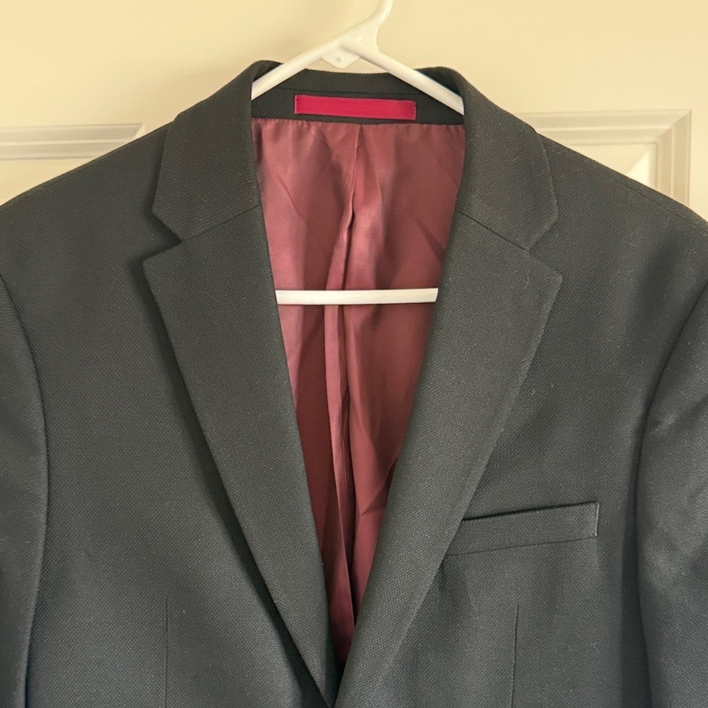 NWOT Topman Size 36R Skinny Classic Black Men's Blazer - Picture 2 of 6